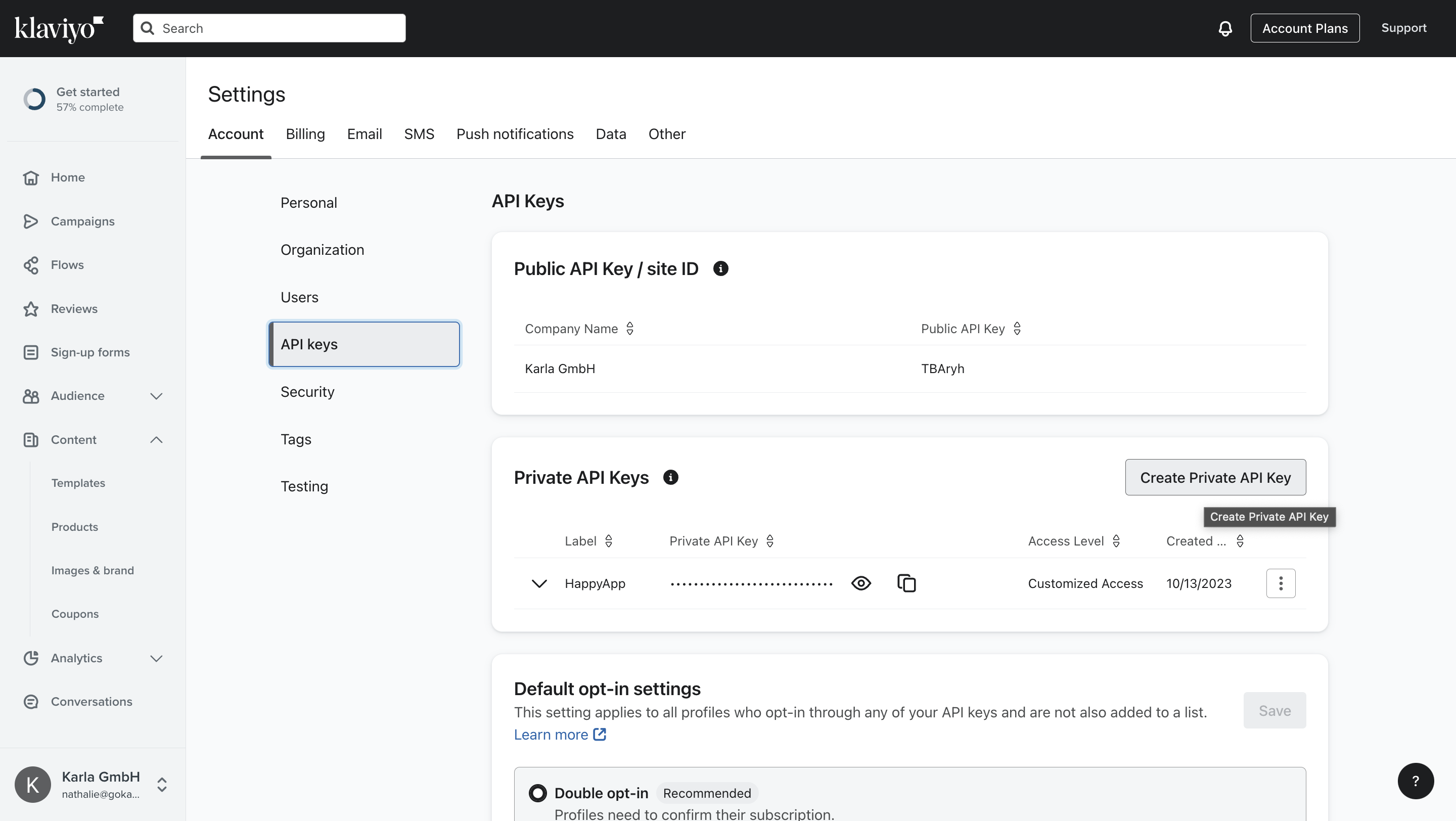 Klaviyo Installation 2