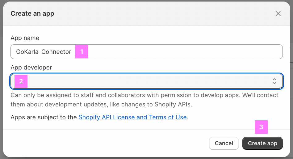 Shopify Installation 1